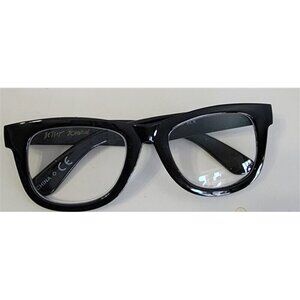 Betsey Johnson Black Frame Reading Nerd Glass Readers 1.5 Blue Light 114750